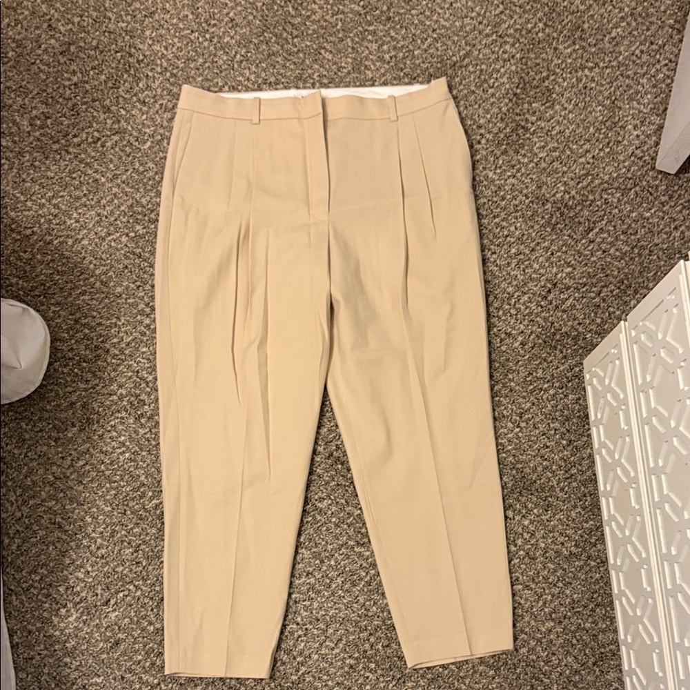Babaton Cream Ankle Pants